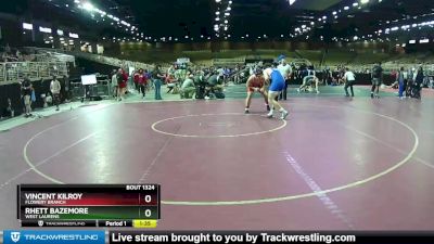 220 lbs Champ. Round 2 - Vincent Kilroy, Flowery Branch vs Rhett Bazemore, West Laurens