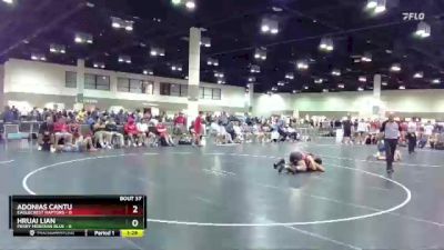 113 lbs Placement Matches (16 Team) - Adonias Cantu, Eaglecrest Raptors vs Hruai Lian, Perry Meridian Blue