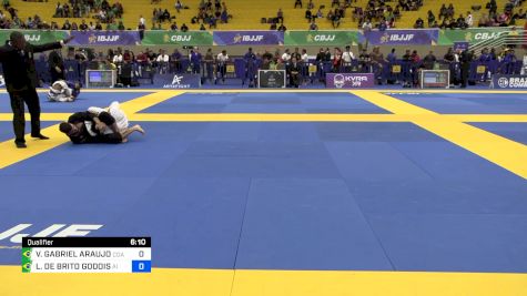 VICTOR GABRIEL ARAUJO PORTO vs LAMARK DE BRITO GODOIS 2024 Brasileiro Jiu-Jitsu IBJJF