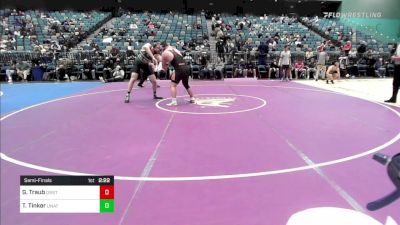 285 lbs Semifinal - Gary Traub, Oregon State vs Trevor Tinker, UNATT-California Poly