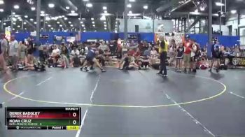 200 lbs Round 5 (6 Team) - Noah Cruz, Elite Athletic Club DZ vs Derek Badgley, Team Gotcha Blue