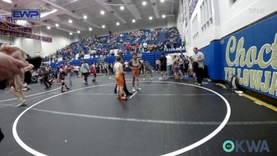 90 lbs Round Of 16 - Montra Nelson, Cowboy Wrestling vs Jared Smith, Tonkawa Takedown Club