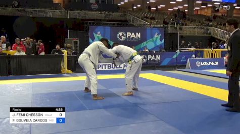 JEHU FEMI CHESSON II vs FERNANDO GOUVEIA CARDOSO 2024 Pan Jiu Jitsu IBJJF Championship