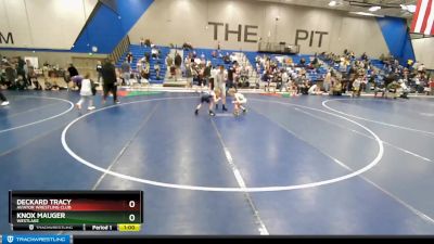 58-62 lbs Round 1 - Knox Mauger, Westlake vs Deckard Tracy, Aviator Wrestling Club