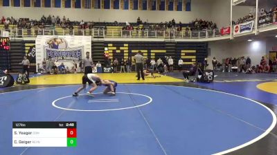 127 lbs Round Of 16 - Shane Yeager, Commodore Perry vs Conner Geiger, Reynolds