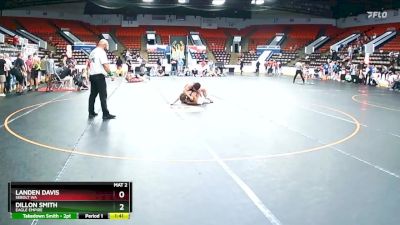 130 lbs Cons. Semi - Dillon Smith, Eagle Empire vs Landen Davis, Sebolt WA