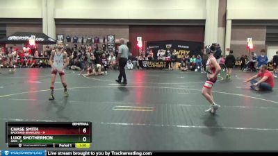 85 lbs Semis (4 Team) - Bradyn Tompkins, Backyard Brawlers vs Maxwell Schnurstein, Ares