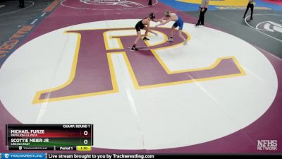 Champ. Round 1 - Scottie Meier Jr, Lincoln East vs Michael Furze, Papillion-La Vista