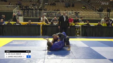 ADAIR DA SILVA RIBEIRO JUNIOR vs JEREMIAH JAMES MAZUREK 2024 Pan Jiu Jitsu IBJJF Championship