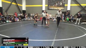 110 lbs Round 3 (4 Team) - Riylnn Younker, Chasing Titles vs Jauzlyean Gray, Missouri Gold