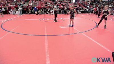 78 lbs Rr Rnd 3 - Hope Widman, Tuttle Wrestling vs Branson Rigdon, Piedmont