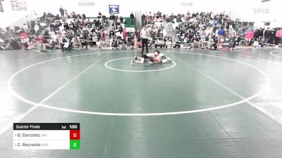 113 lbs Quarterfinal - Braylon Gonzalez, Xavier vs Caden Reynolds, New Milford