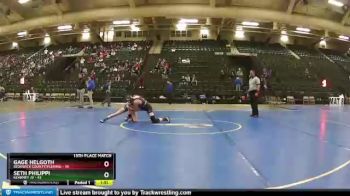 120 lbs Placement Matches (16 Team) - Seth Philippi, Kearney JV vs Gage Helgoth, Sedgwick County/Fleming