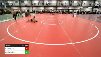 111A lbs Rr Rnd 1 - Liam Davis, Lake Highland Prep vs Chaz Mitchell, Untied States Wrestling Academy