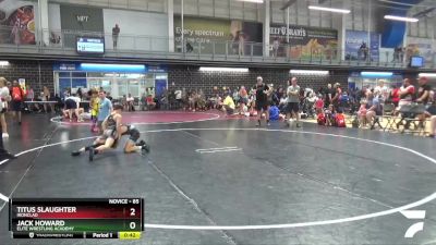 85 lbs Cons. Semi - Jack Howard, Elite Wrestling Academy vs Titus Slaughter, Ironclad