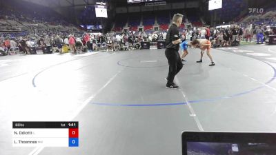 88 lbs Quarters - Niko Odiotti, Illinois vs Landon Thoennes, Minnesota