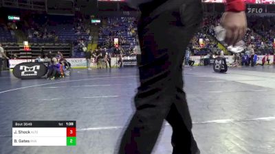 65 lbs Round Of 32 - Jordan Shock, Altoona vs Bryce Gates, River Valley