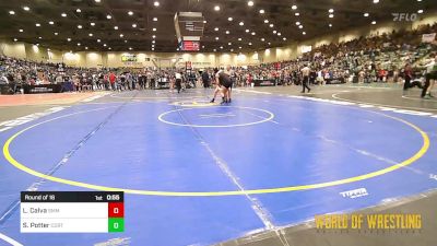 150 lbs Round Of 16 - Leilarose Calva, South Medford Mat Club vs Shaylin Potter, Cortez Full Circle