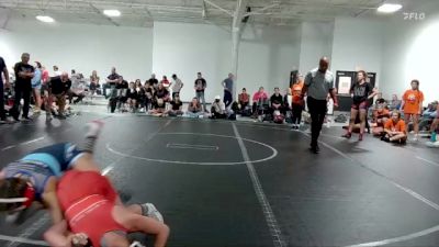 100 lbs Round 5 (6 Team) - Lyric Hetzer, Misfits Smashing Pumpkins vs Elle Changaris, Tri State Training Center Red