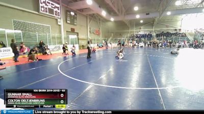 63 lbs Semifinal - Colton Oeltjenbruns, Green River Grapplers Wrestling vs Gunnar Small, Evanston Elite Wrestling