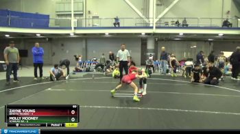 60 lbs Round 7 (8 Team) - Zayne Young, Bitetto Trained vs Molly Mooney, Scanlan WA