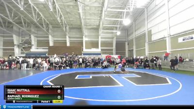 144v Champ. Round 1 - Raphael Rodriguez, Queen Creek V vs Isaac Nuttall, Weber V