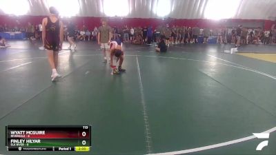 113 lbs Placement Matches (16 Team) - Wyatt McGuire, Riverdale vs Finley Hilyar, Elk River