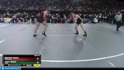 5A 195 lbs Semifinal - Kody Biggs, Kuna vs Gentry Smith, Post Falls