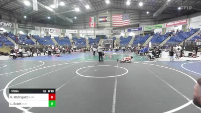 123 lbs Consolation - Roxie Rodriguez, Duran Elite vs Laurenâs Scott, Chatfield WC