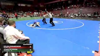 126 lbs D1 - Quarter-finals (fri 5:30 P.m.) - Dylan Lewandowski, Nicolet vs Ethan Peterson, Stoughton
