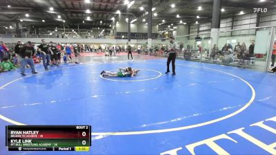 85 lbs Round 1 (6 Team) - Kyle Link, PIT BULL WRESTLING ACADEMY vs Ryan Hatley, BELIEVE TO ACHIEVE