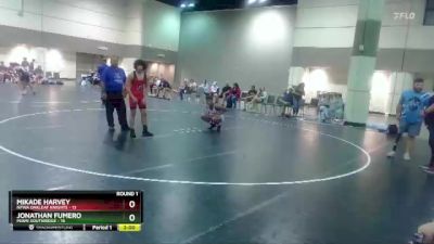 145 lbs Round 1 (6 Team) - Jonathan Fumero, Miami SouthRidge vs Mikade Harvey, NFWA Oakleaf Knights