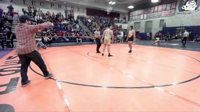 190 lbs Champ. Round 3 - David Munoz, Mater Dei vs Aaron Altamirano, El Capitan