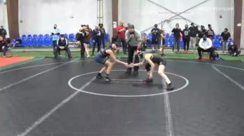 85 lbs Final - Lilliana Massenzio, F.l.o.w vs Sophia Holmes, Clayton