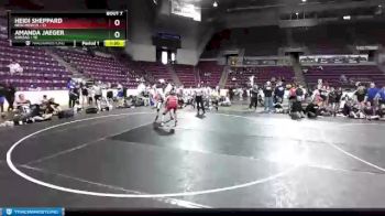 W-130 lbs Round 1 (16 Team) - Heidi Sheppard, New Mexico vs Amanda Jaeger, Kansas