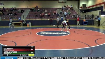 152 lbs Round 1 - Liam Scott, Benjamin Russell vs Jordan Woods, Hardaway Hs