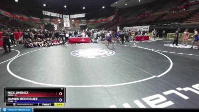 132 lbs Round 1 (16 Team) - Nick Jimenez, SAWA vs Damien Rodriguez, TCWA