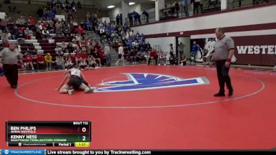 120 lbs Cons. Semi - Ben Philips, Akron-Westfield vs Kenny Ness, Graettinger-Terril/Ruthven-Ayrshire