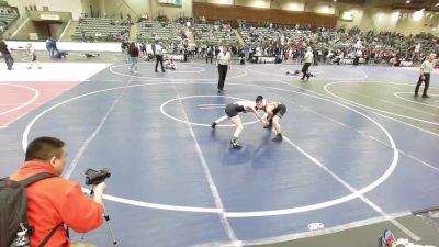 74 lbs Quarterfinal - Kenichi Dominguez, Team Aggression vs Maddox Anderson, All In Wr Ac