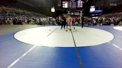 126 lbs Cons 32 #2 - Braden Broderick, Michigan vs Henry White, Kansas