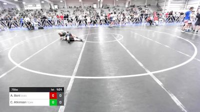 75 lbs Rr Rnd 2 - Angelo Boni, Quest School Of Wrestling MS vs Charlie Atkinson, Team Alien UFO