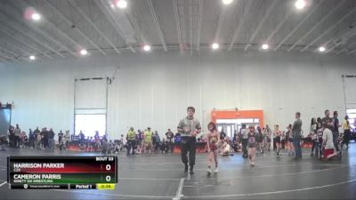 54 lbs Round 2 - Cameron Parris, Ninety Six Wrestling vs Harrison Parker, C2x