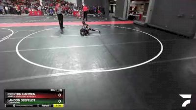 80 lbs Champ. Round 2 - Landon Seefeldt, Coleman MS vs Preston Hammen, Askren Wrestling Academy