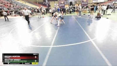 118-119 lbs Round 3 - Braxton Winkey, Central Iowa Wrestling Club /Team Intensity vs Brooks Morton, Alabama