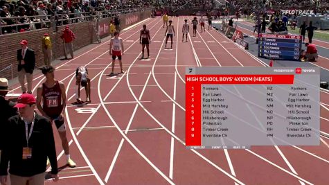 High School Boys' 4x100m Relay, Prelims 36