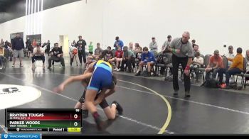 95 lbs Round 3 (8 Team) - Parker Woods, West Virginia vs Brayden Tougas, Olympia (NY)