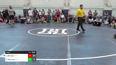 120 lbs Pools - Juan Barajas, Dayton Bandits - Gray vs Ethan Morrison, Patriots Wrestling Club