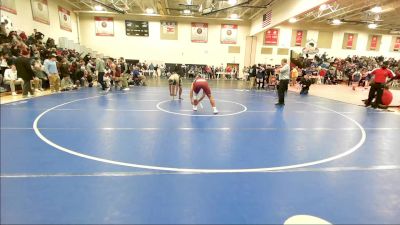 190 lbs Quarterfinal - Elijah Josey, Portsmouth vs Sam Ronzio, Bishop Guertin