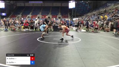 120 lbs Rnd Of 64 - Austin Collins, Colorado vs Devion Coffin, Ohio