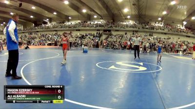 80 lbs Cons. Round 4 - Ali Albadri, Greater Heights Wrestling-AAA vs Mason Ezersky, Hillsboro Wrestling Club-AAA